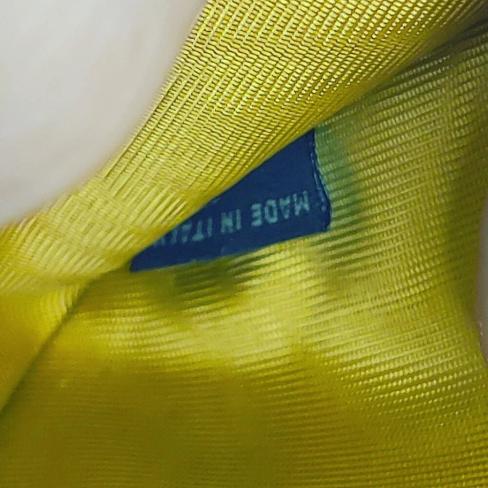 Miu Miu Wallet Matelasse Flap Long Wallet Calfskin Mustard Yellow No Returns - Picture 7 of 16